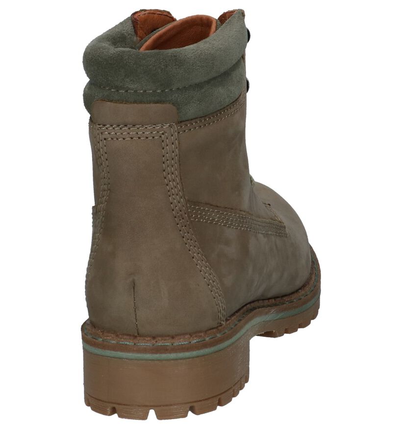 Donkerblauwe Veterboots Dazzle in nubuck (223952)