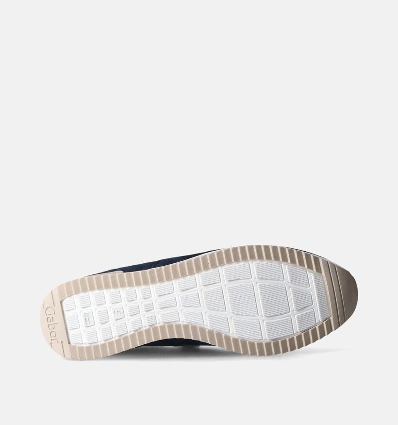 Gabor Blauwe Sneakers voor dames (355039) - geschikt voor steunzolen