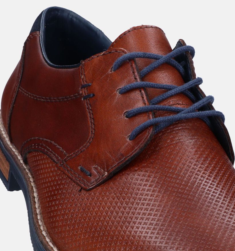 Rieker Cognac Veterschoenen voor heren (336250)