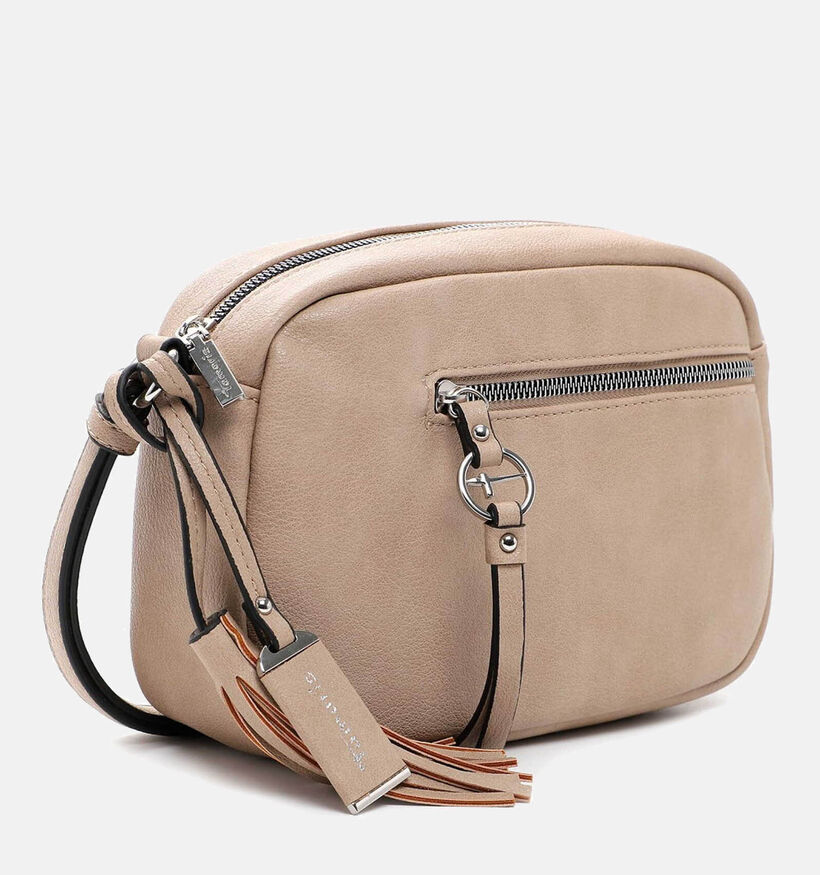 Tamaris Nele Taupe Crossboddy tas voor dames (355650)