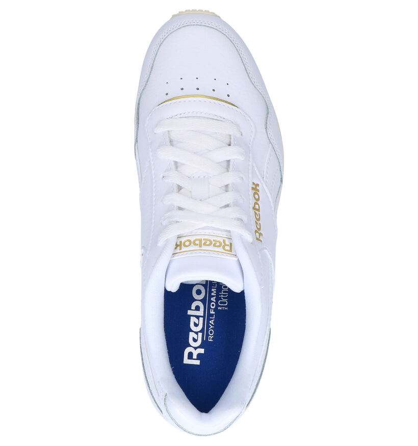Reebok Royal Glide Witte Sneakers in kunstleer (252445)