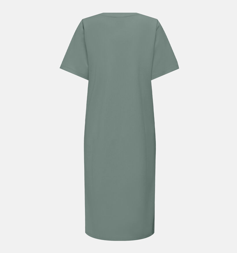 JDY Geggo Groene T-shirt jurk voor dames (341100)