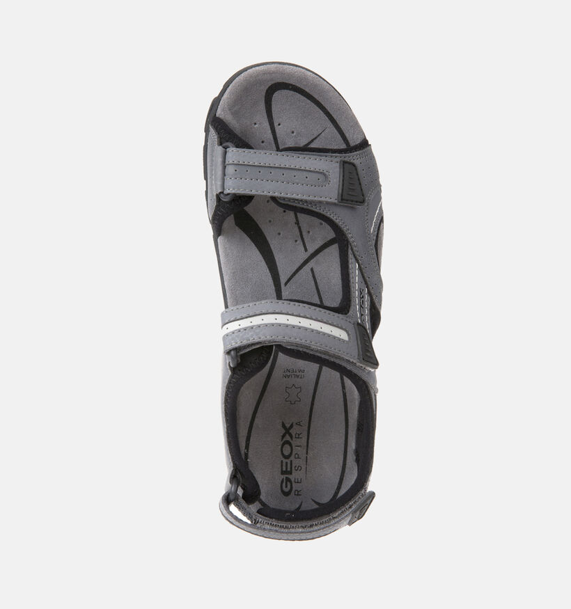 Geox Uomo Sandales de marche en Gris pour hommes (353854)