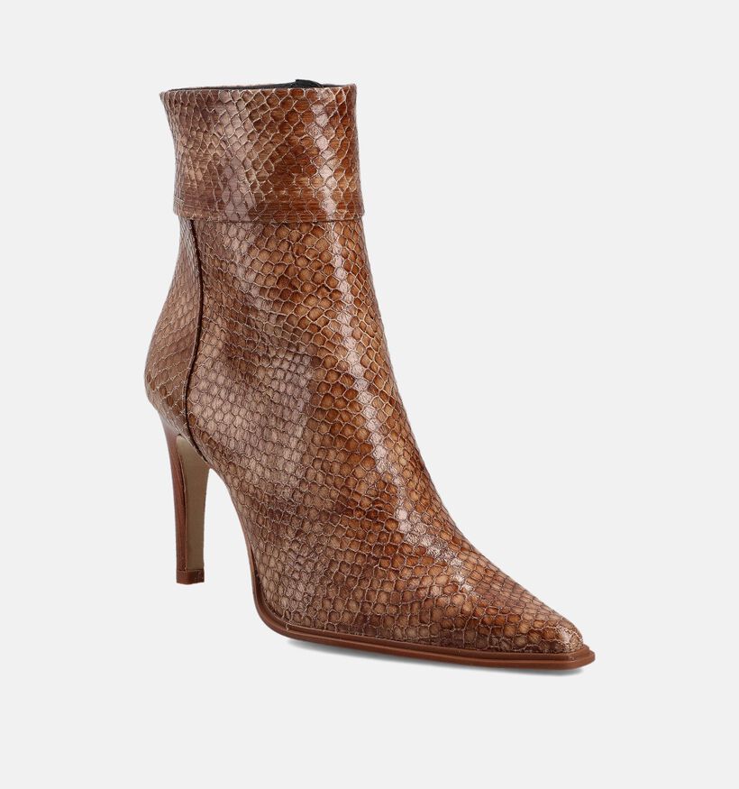 Zinda Beige Laarzen voor dames (364427)
