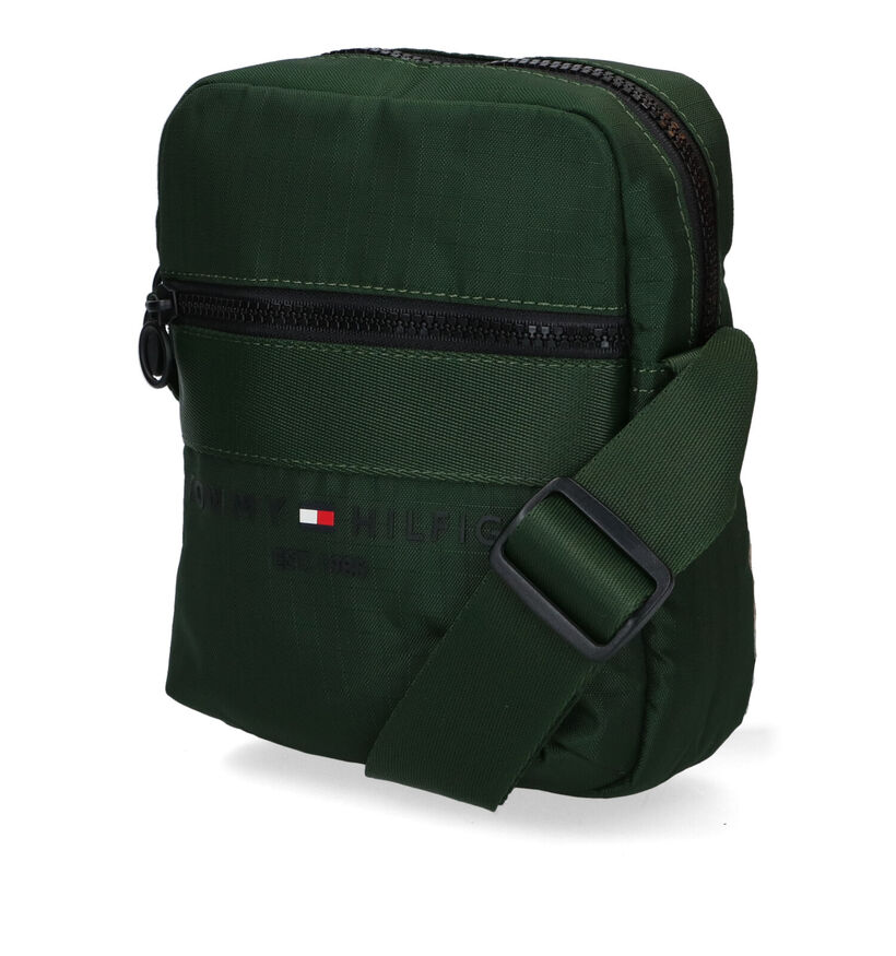 Tommy Hilfiger Established Groene Crossbody Tas voor heren (300739)