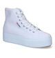 Superga Hi Top Witte Hoge Sneakers voor dames (305725)