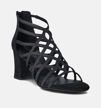Marco Tozzi Sandalen Zwart/Beige