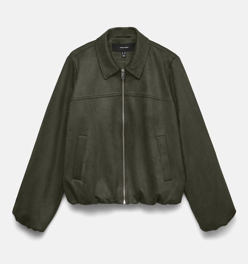 Vero Moda Joseida Donkergroene Korte Jas voor dames (377548)