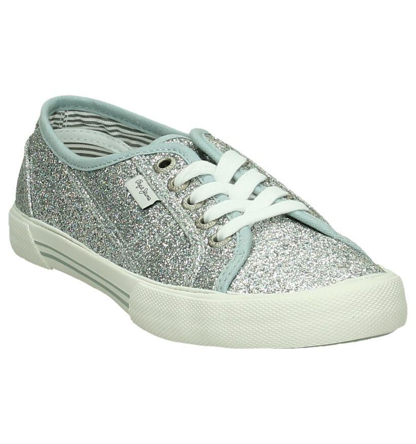 Melodrama winkelwagen Maestro Zilveren Sneakers Pepe Jeans Aberlady Flash | Dames Sneakers