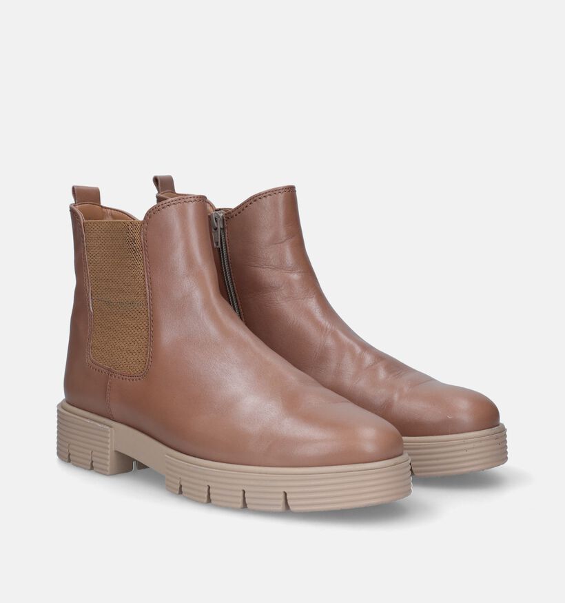 Gabor OptiFit Camel Chelsea Boots voor dames (315149) - geschikt voor steunzolen