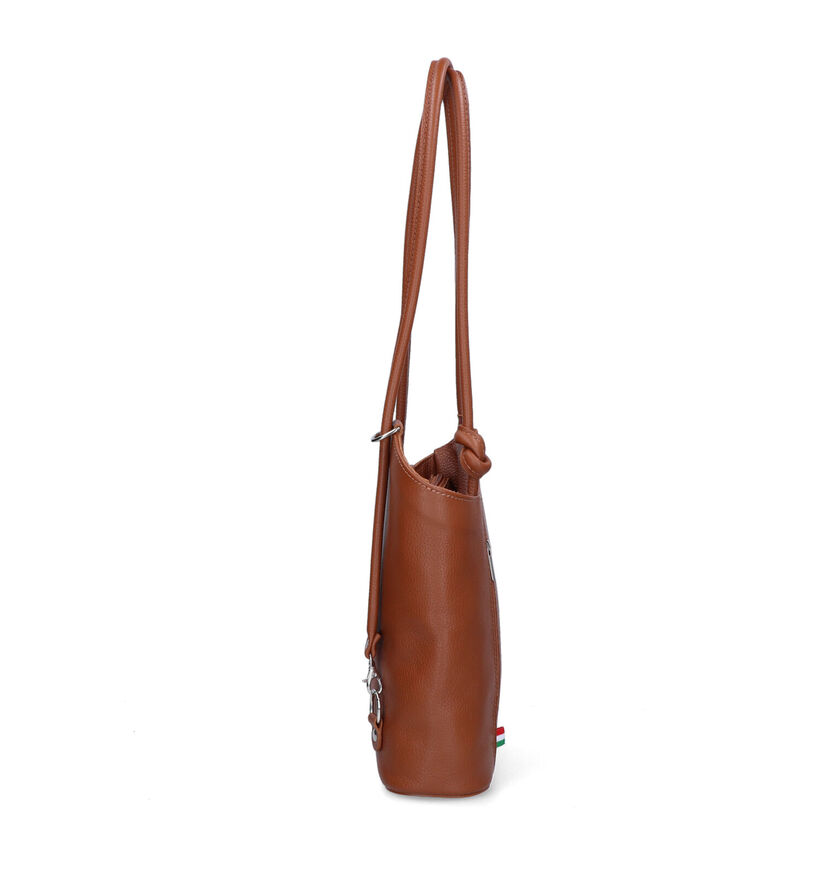 Time Mode Nad Cognac Schoudertas voor dames (344355)