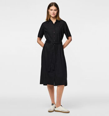 Robe chemise noir