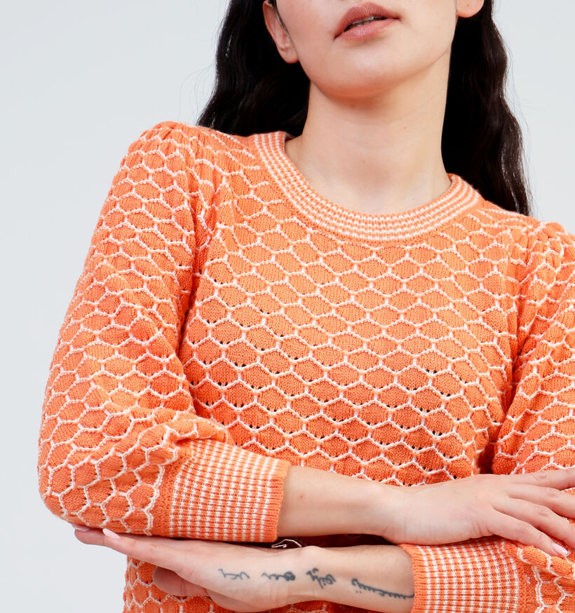 Vero Moda Jayda Oranje Trui voor dames (335355)