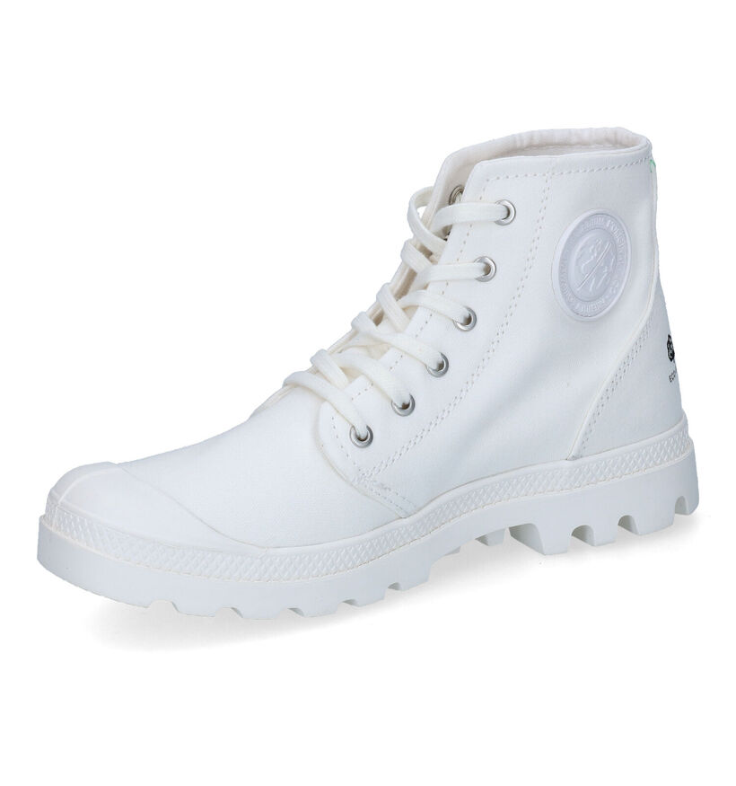 Palladium Pampa Witte Boots voor dames (303598) - geschikt voor steunzolen