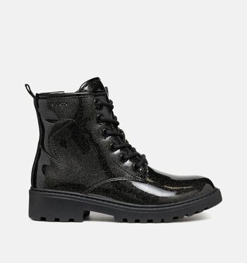 Geox Boots Noir/Bleu/Rose