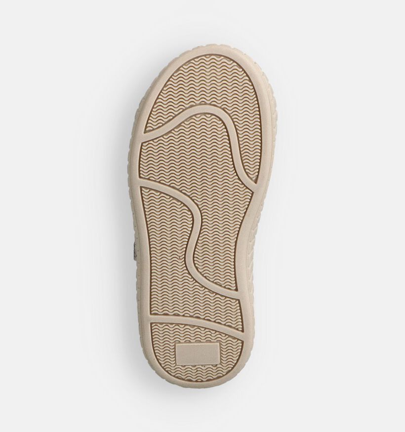 Milo & Mila Beige Velcroboots voor meisjes (362930) - geschikt voor steunzolen
