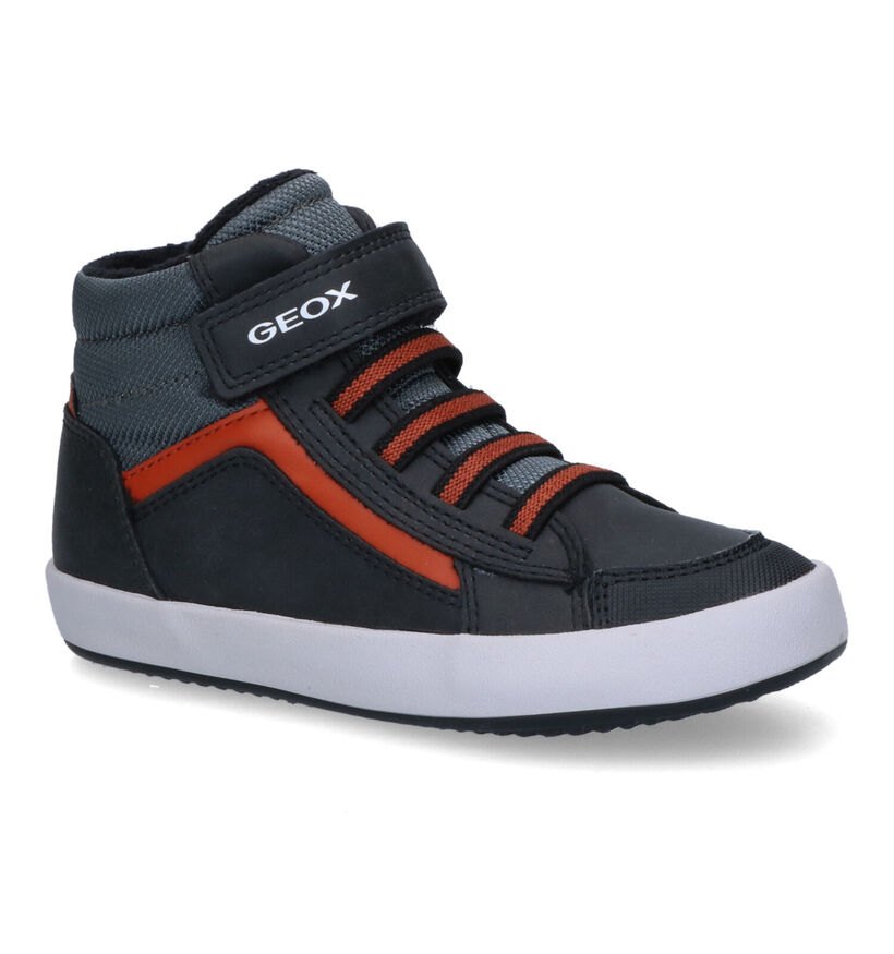 Geox Gisli Bottines en Cognac en simili cuir (312569)