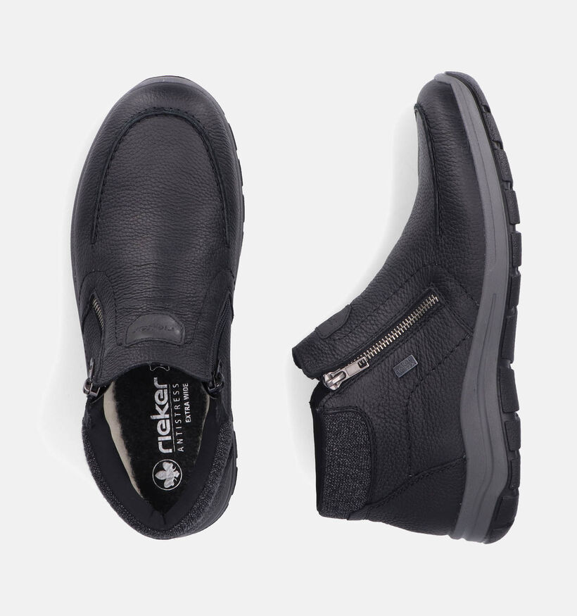 Rieker Tex Bottines en Noir pour hommes (347453) - pour semelles orthopédiques