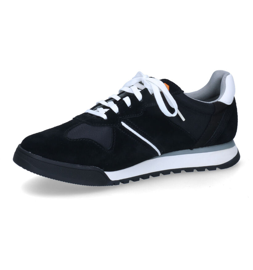 Timberland Miami Coast Chaussures à lacets en Noir en daim (304196)