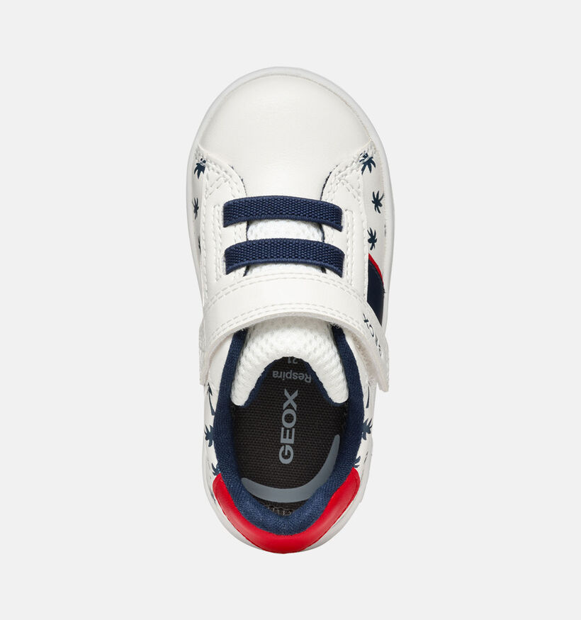 Geox Eclyper Chaussures pour bébé en Blanc pour garçons (351648) - pour semelles orthopédiques
