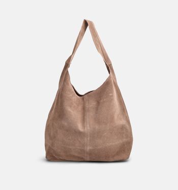 DSTRCT Schoudertassen Taupe