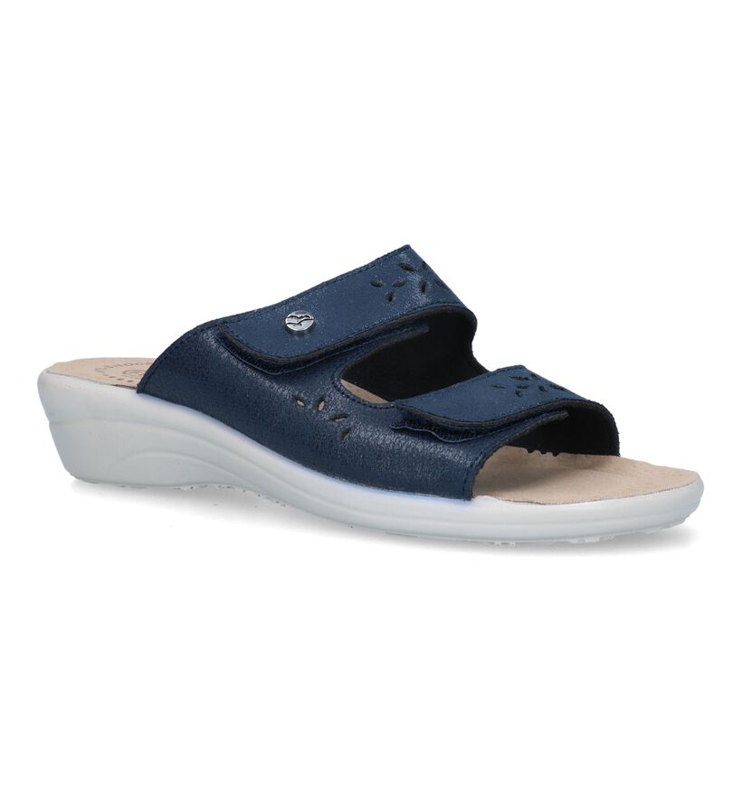 Fly Flot Blauwe Slippers voor dames (334565)