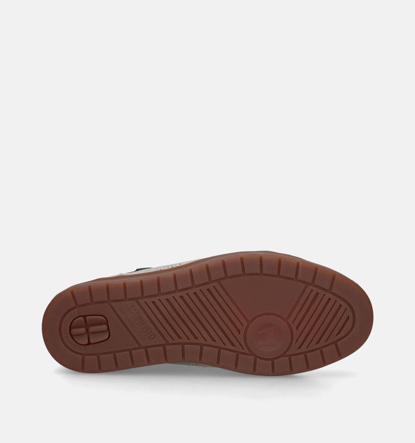 Mephisto Harrison Bucklux Beige Veterschoenen voor heren (339219) - geschikt voor steunzolen