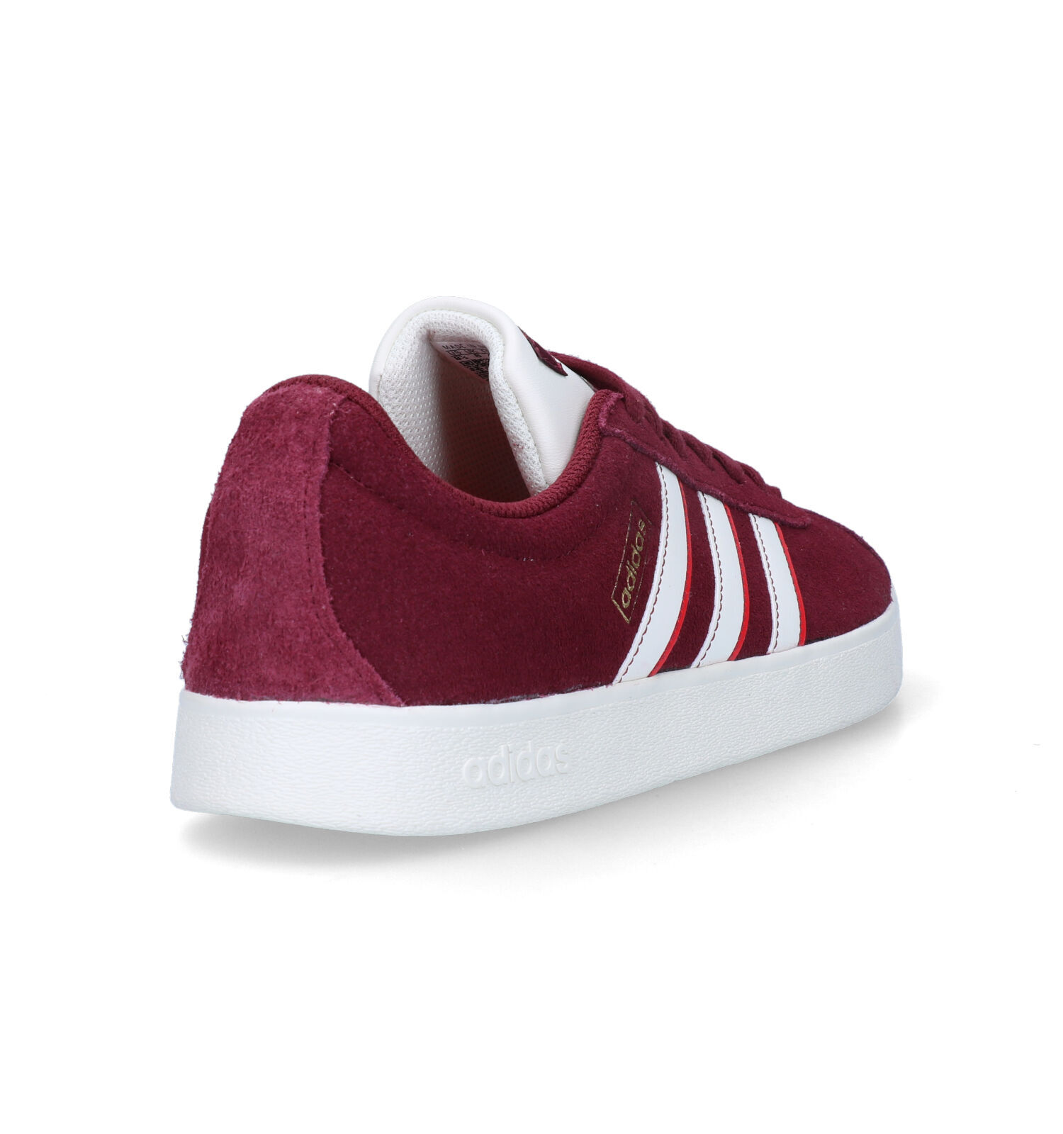 adidas VL Court 2.0 Baskets en Bordeaux Hommes Baskets en