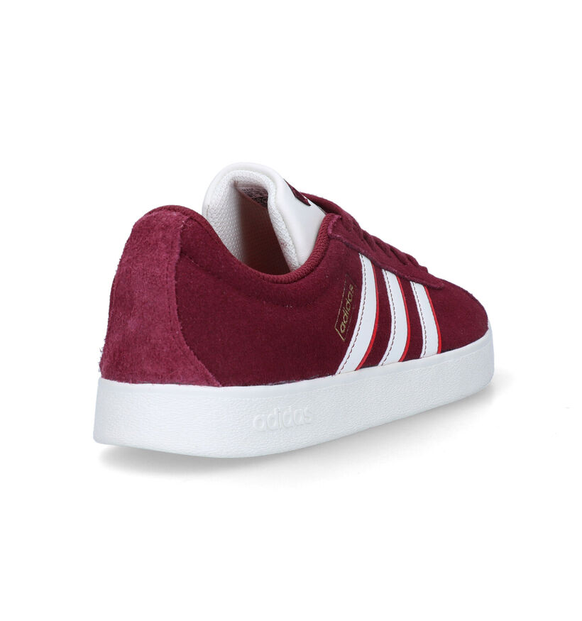 adidas VL Court 2.0 Bordeaux Sneakers voor heren (326305) - geschikt voor steunzolen