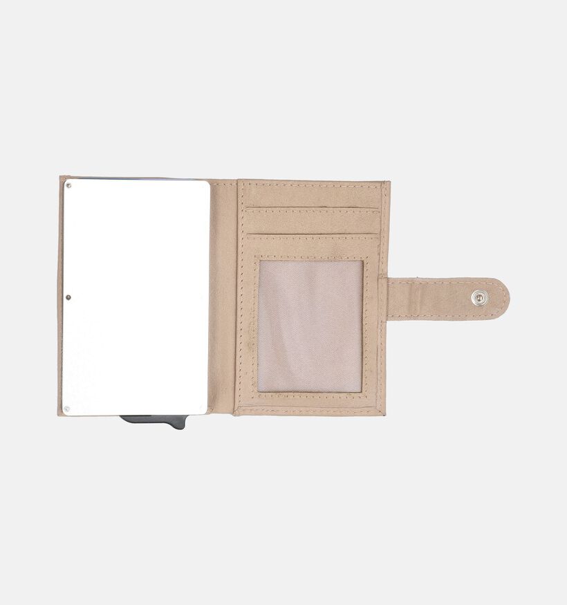 Double-D Taupe Kaartenhouder voor dames (382334)