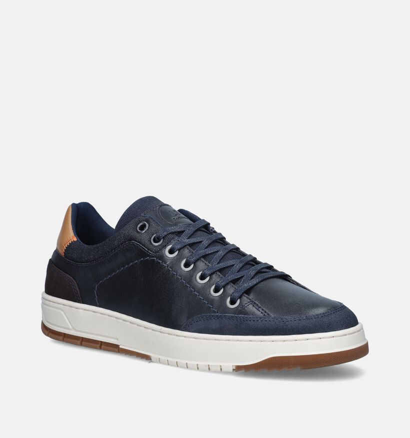 La Strada Blauwe Veterschoenen voor heren (358364) - geschikt voor steunzolen