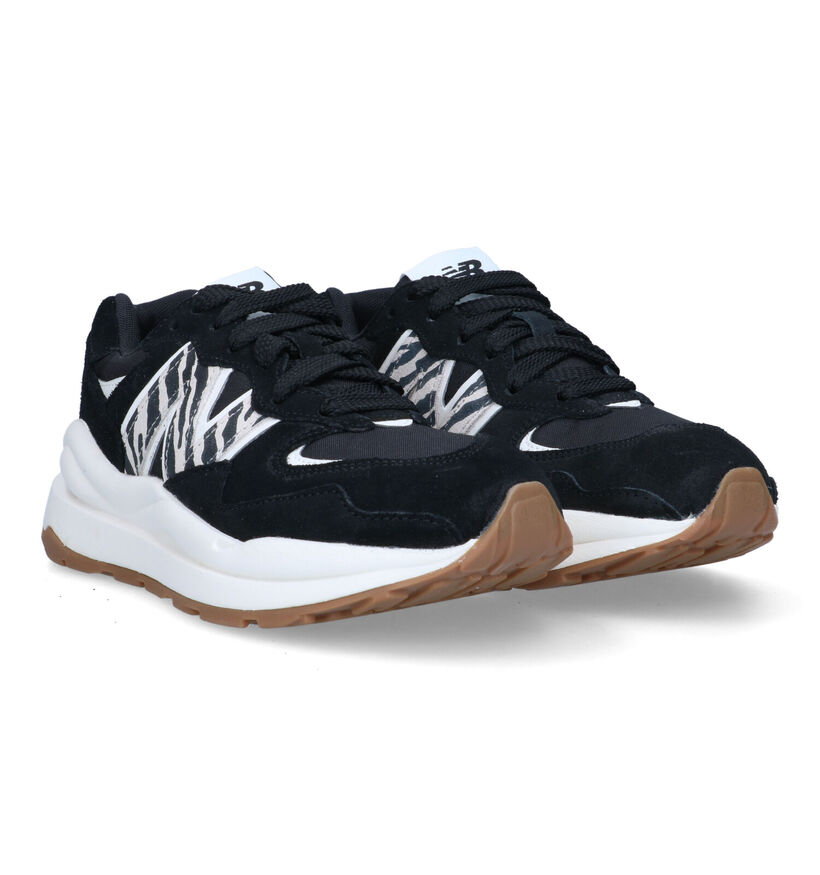New Balance W 5740 Baskets en Noir pour femmes (319277) - pour semelles orthop&eacute;diques
