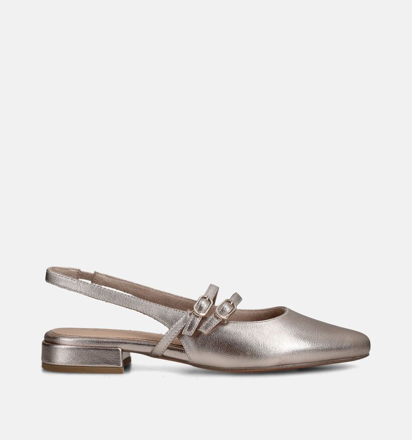 Marco Tozzi Gouden Slingback Ballerina's voor dames (367959)