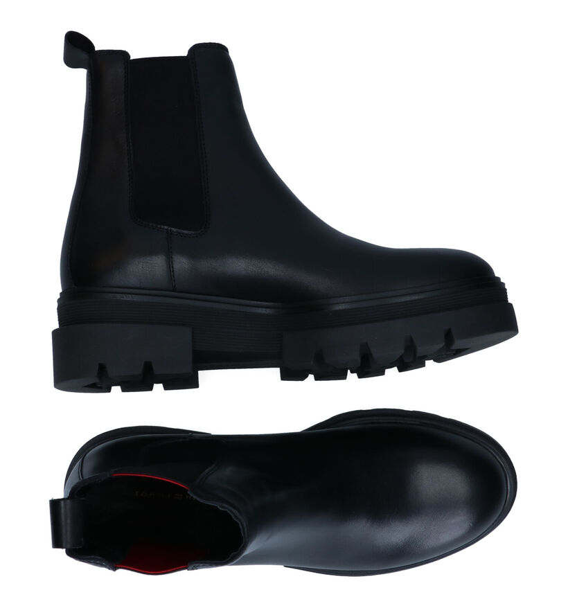 Tommy Hilfiger Bottines Chelsea en Noir pour femmes (295217)