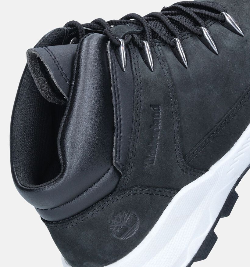 Timberland Brooklyn Euro Sprint Bottines en Noir pour garçons (346747) - pour semelles orthopédiques