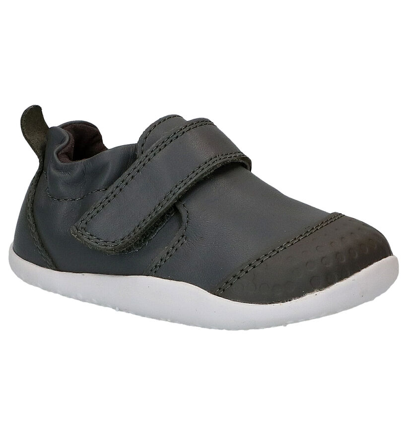 Bobux Go Explorer Chaussons pour bébé en Gris en cuir (280200)