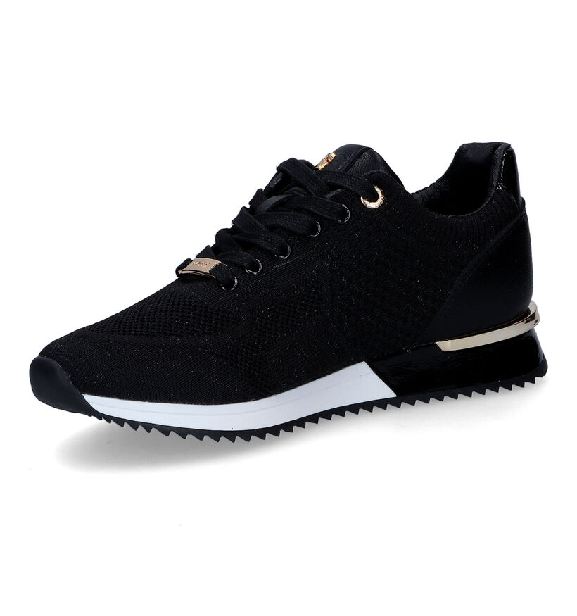 Mexx Gitte Glitter Beige Sneakers voor dames (337725) - geschikt voor steunzolen