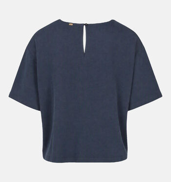 Minuit T-shirts Blauw