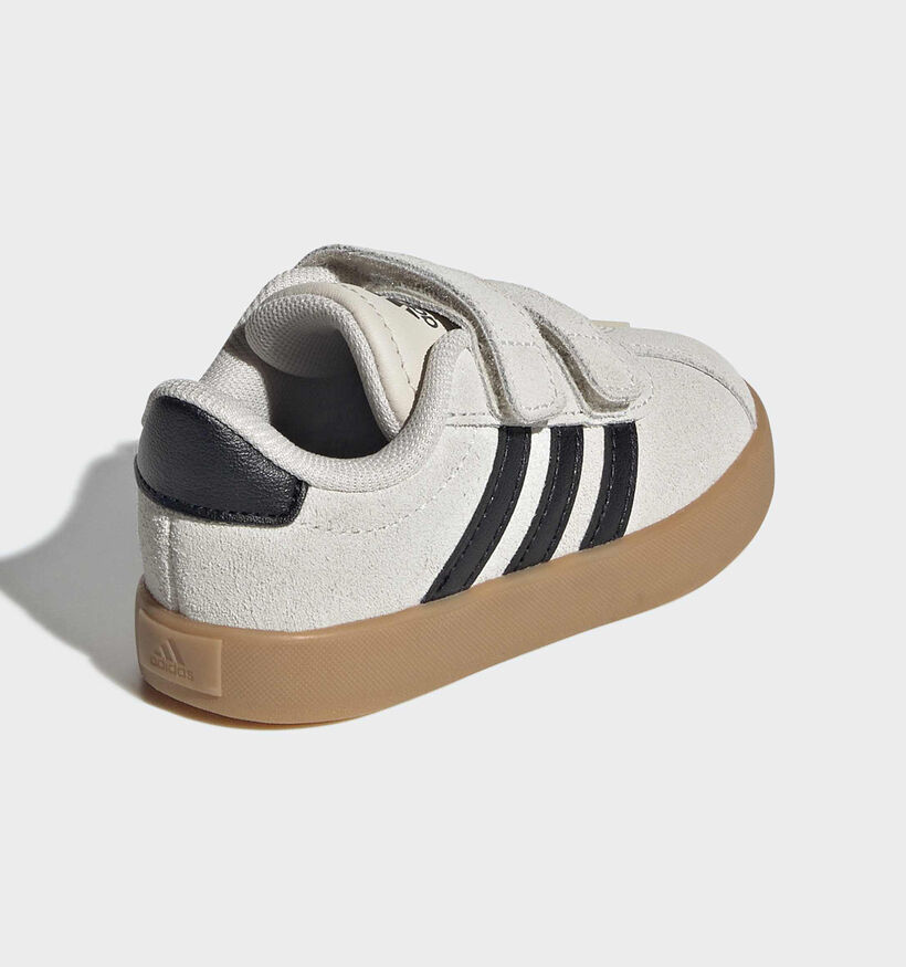 adidas VL Court 3.0 Grijze/Zwarte Sneakers voor meisjes, jongens (366792)