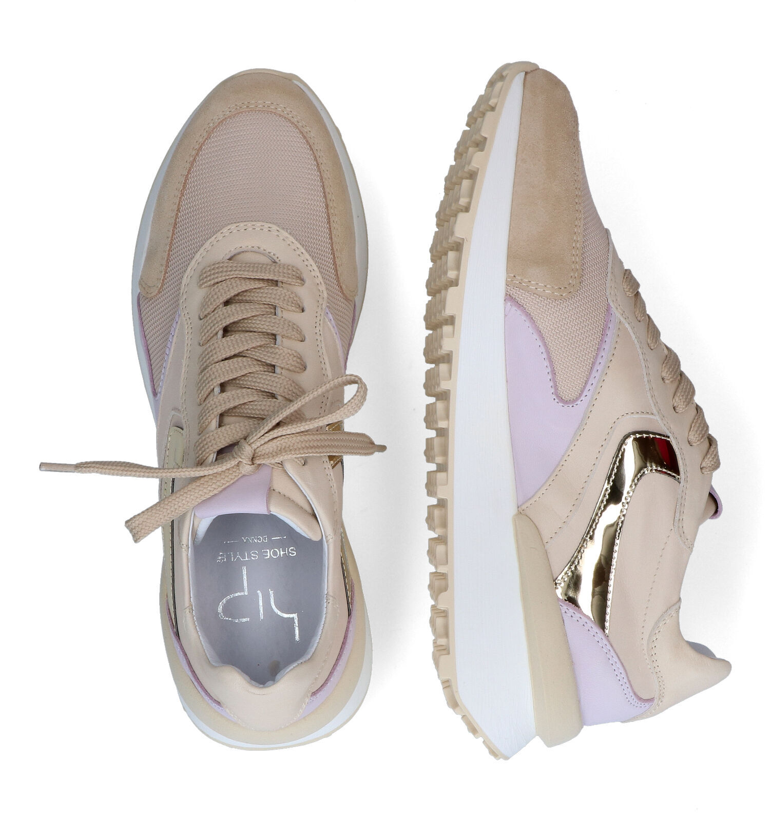 Hip Beige Sneakers Dames Sneakers Online op TORFS.BE