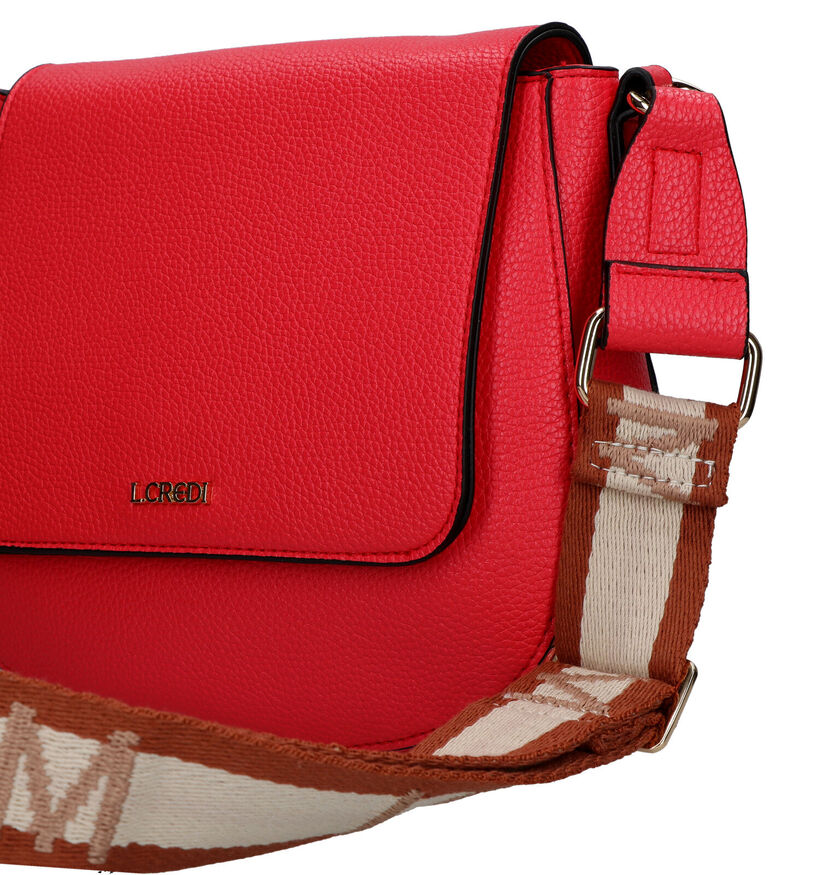 L.Credi Kristie Rode Crossbody Tas voor dames (327559)