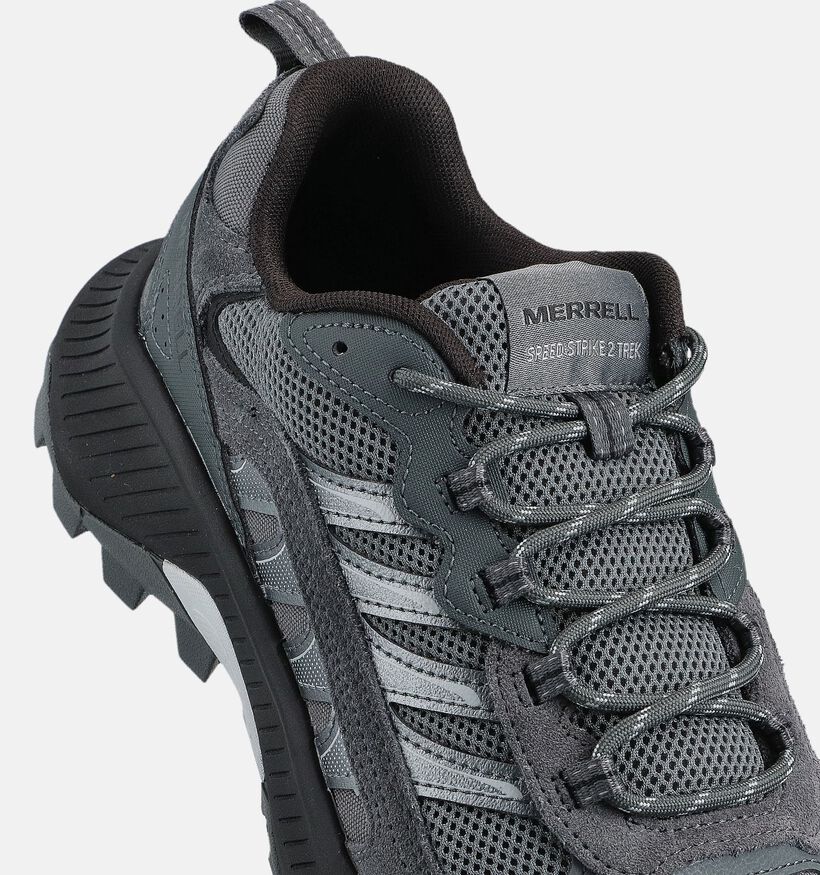 Merrell Speed Strike 2 Trek Grijze Wandelschoenen voor heren (363653) - geschikt voor steunzolen