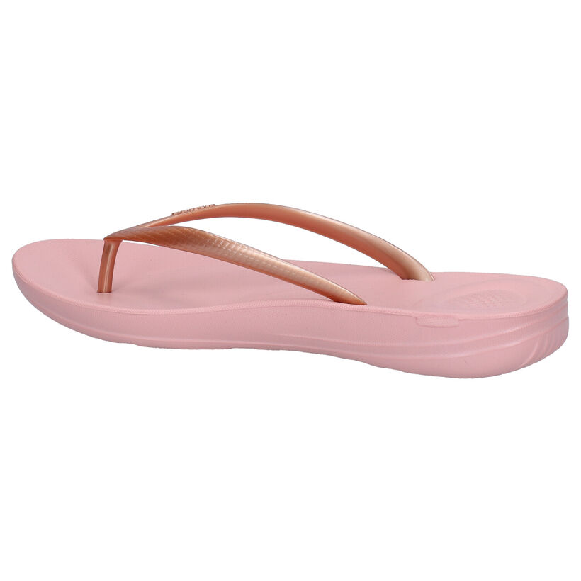 FitFlop Iqushion Ergonomic Roze Teenslippers in kunststof (280239)