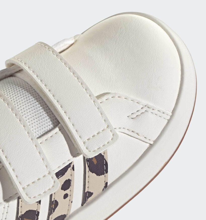 adidas Grand Court 3.0 Witte Sneakers voor meisjes (372844) - geschikt voor steunzolen