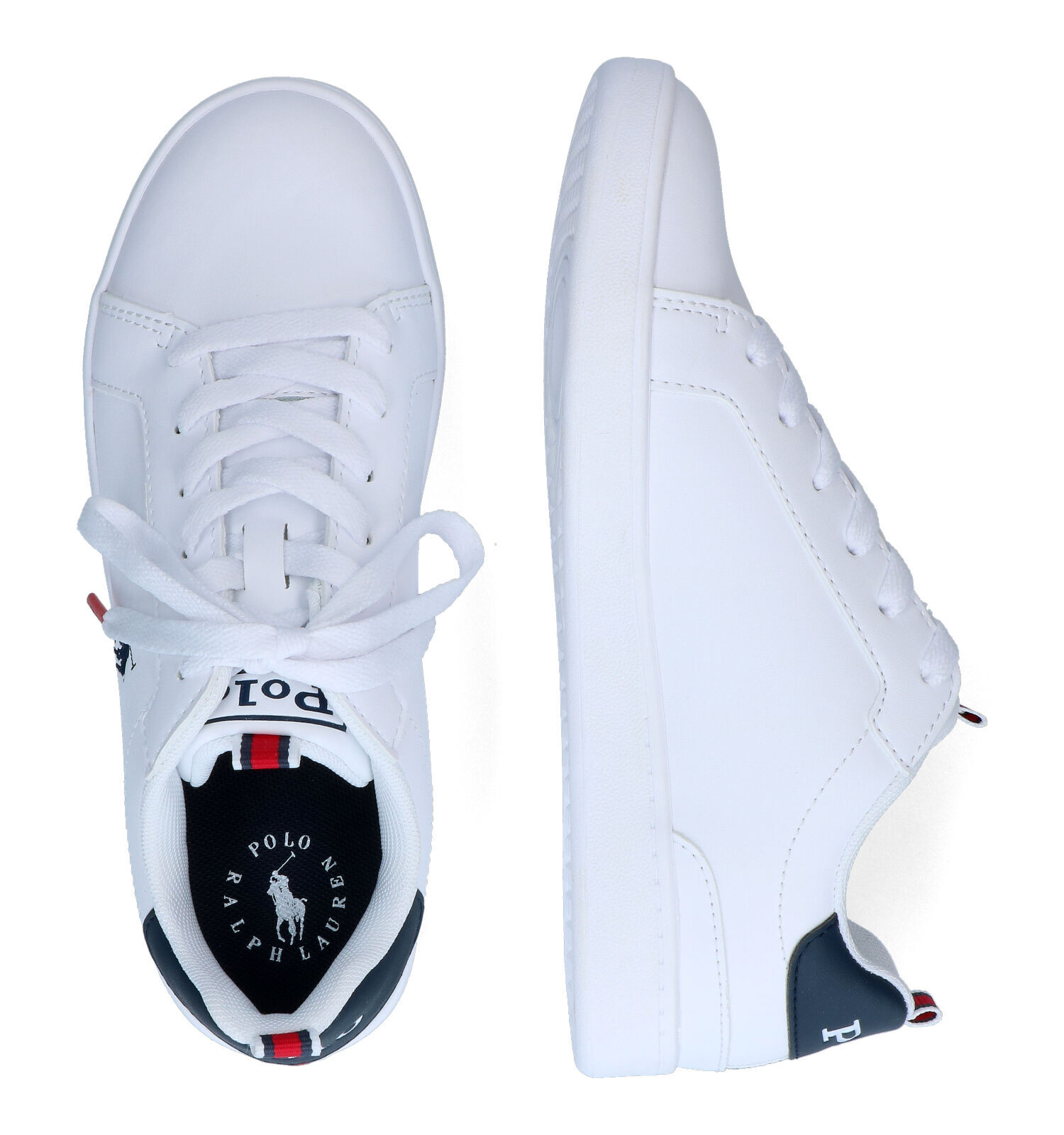 Ralph lauren witte discount sneakers
