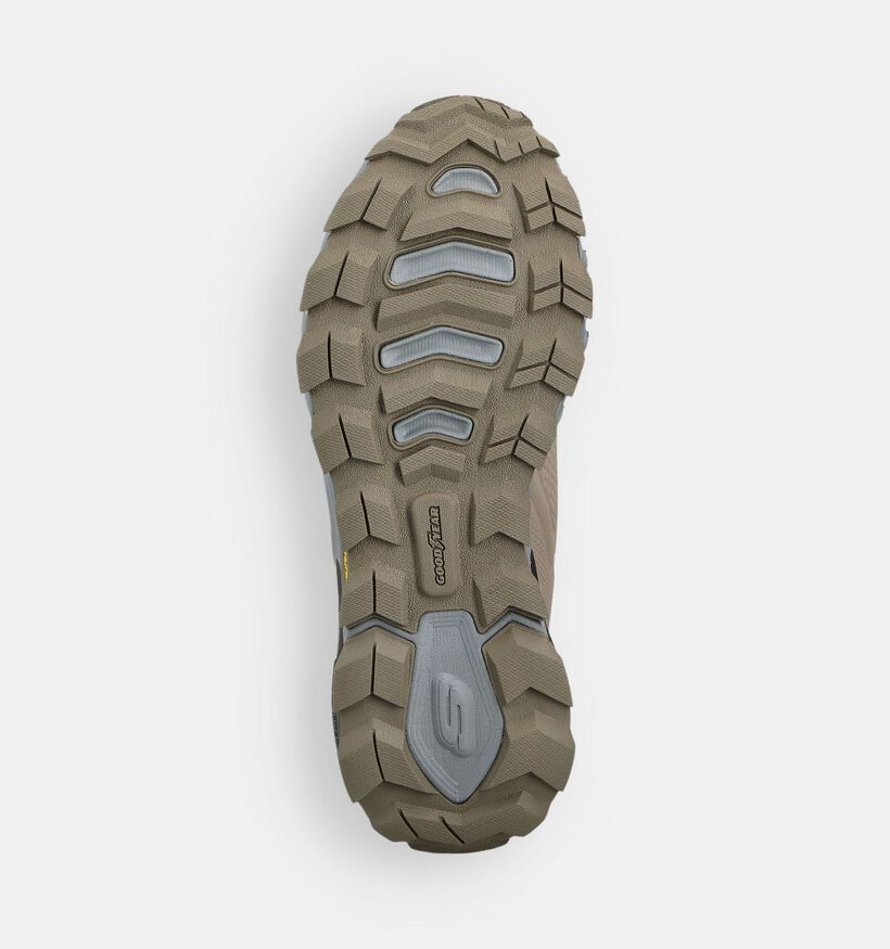Skechers Max Protect Irongaurd Taupe Sneakers voor heren (362190)