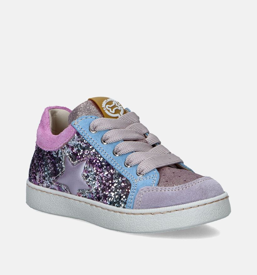 STONES and BONES Ravid Paarse Sneakers voor meisjes (352633) - geschikt voor steunzolen