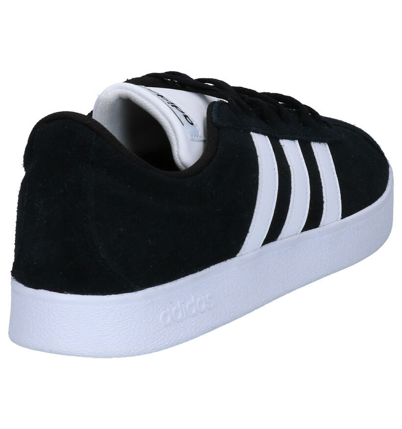 adidas VL Court 2.0 Baskets en Bordeaux pour hommes (326305) - pour semelles orthopédiques