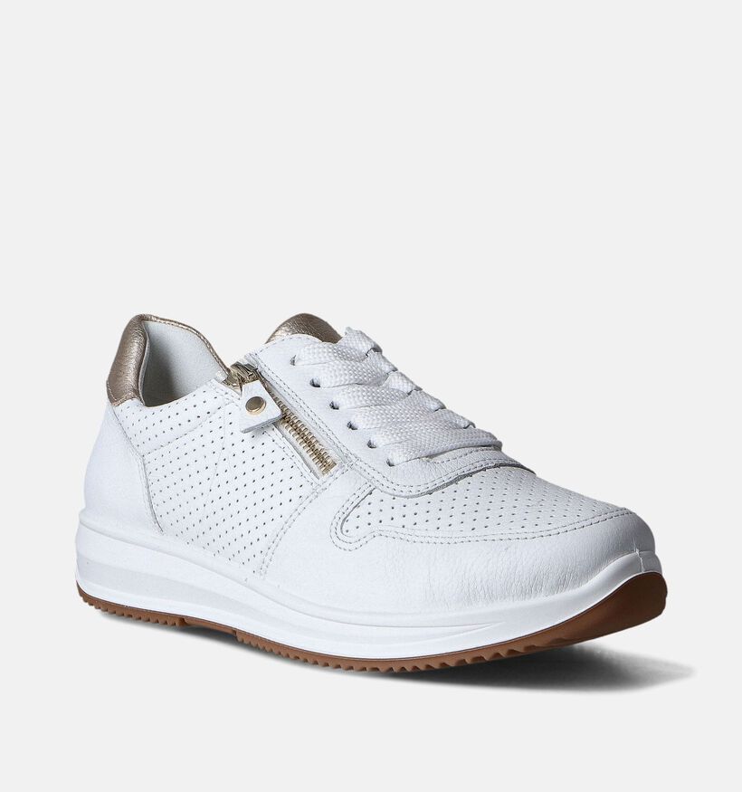 Ara Osaka 3.0 Witte sneakers voor dames (355201) - geschikt voor steunzolen