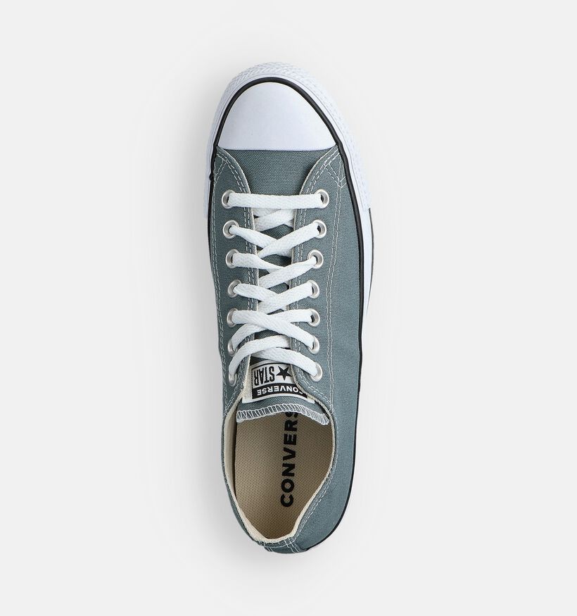Converse Chuck Taylor As Ox Chaussures &agrave; lacets en Bleu pour hommes (368335) - pour semelles orthop&eacute;diques